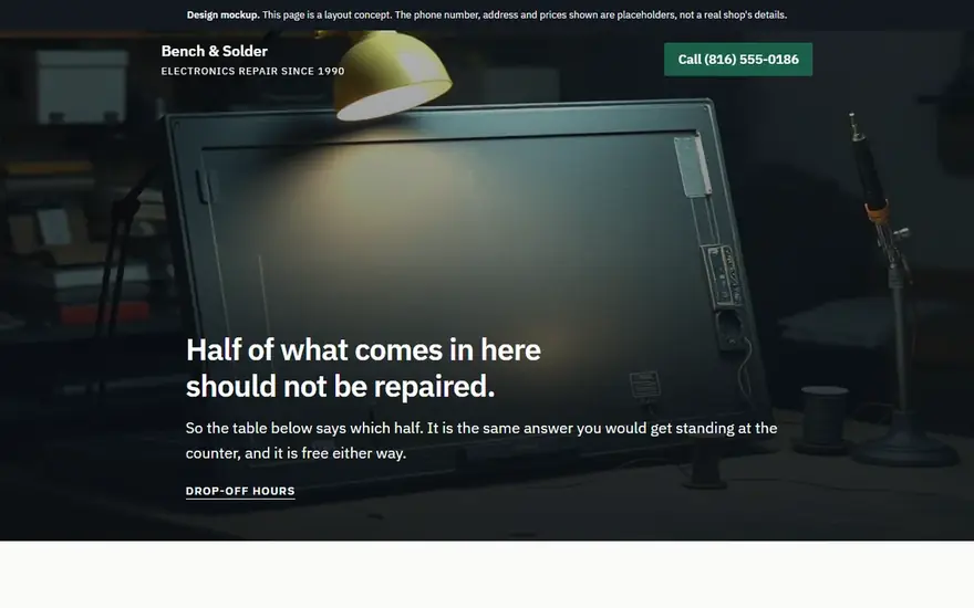 The Bench & Solder website