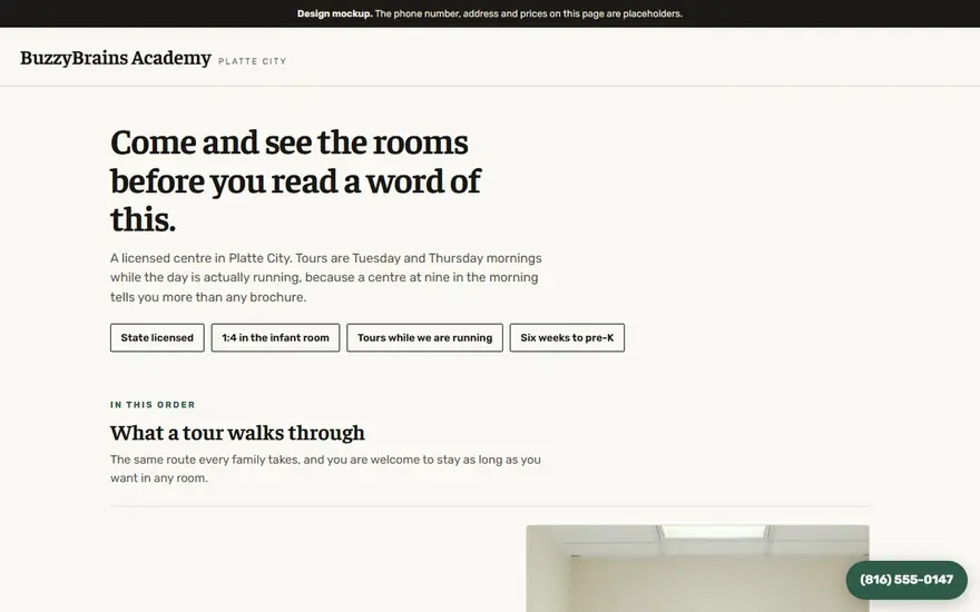 The BuzzyBrains Academy website